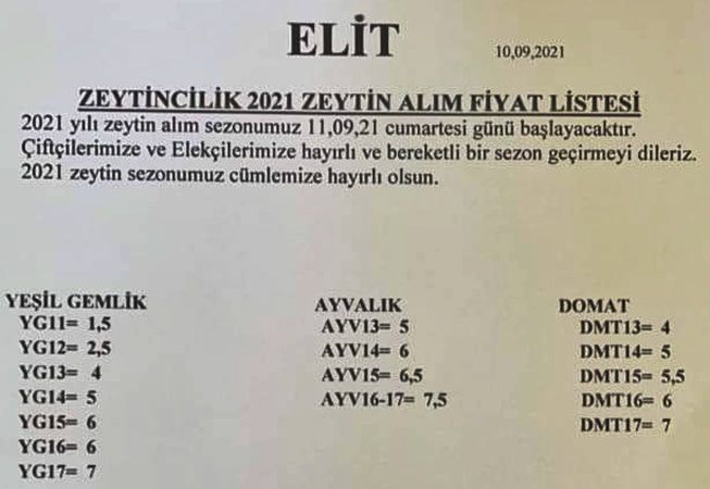 Mut Zeytin Üreticilerine Uyarı!