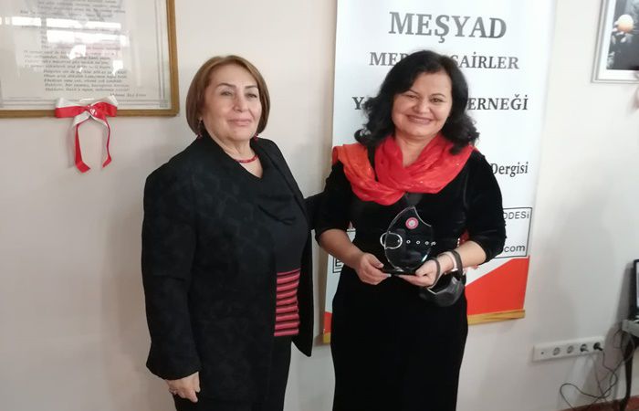 Hemşehrimiz Nurhan Yıldız Bakaner’e 2021 Yılı Yılın Yazarı Ödülü
