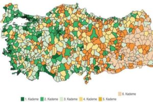 İlçelerin Sosyo-Ekonomik Gelişmişlik Sıralaması’nda Mut 418. sırada