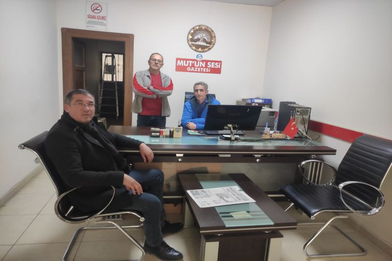 DEVA İlçe Başkanı Özdemir’den gazetemize ziyaret