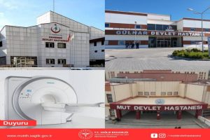 Mut’taki MR cihazı çevre ilçelere de hizmet verecek