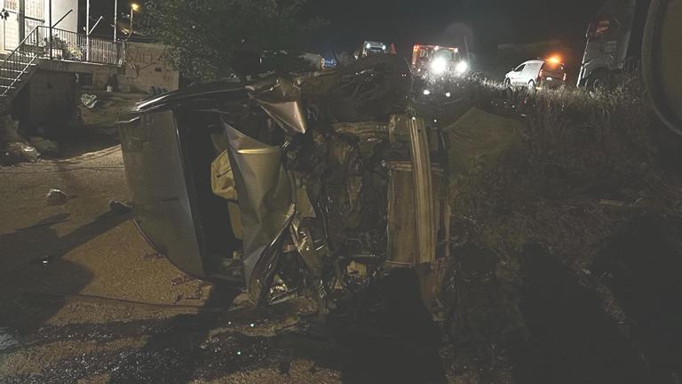 MUT’TA TRAFİK KAZASI: 2 YARALI