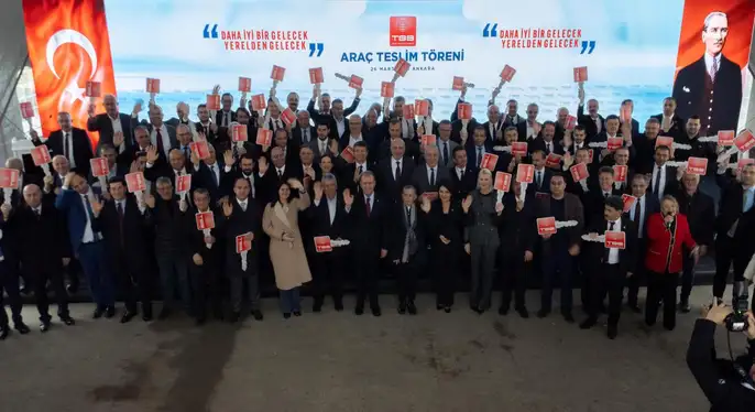 TBB Tarafından 88 Belediyeye Araç Desteği