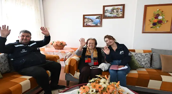 Büyükşehir Yaşlı Destek Birimi’ne ilgi yoğun