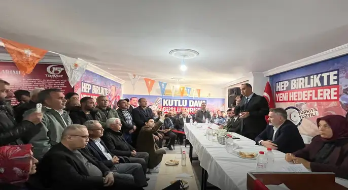 AK PARTİ MUT İLÇE DANIŞMA MECLİSİ TOPLANTISI YAPILDI