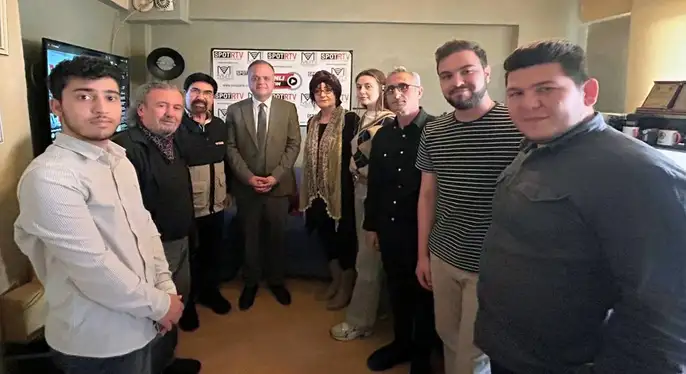 KAYMAKAM ÇELİKKOL’DAN MUT BASIN-DER’E ZİYARET