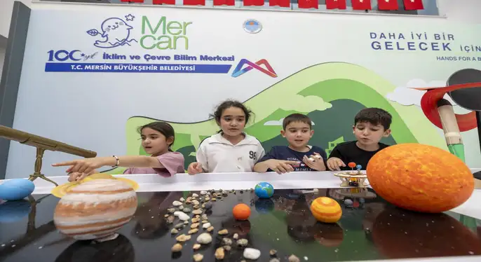 Çocuklar bilimin derinliklerini keşfetti