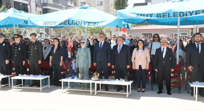 Mut’ta 23 Nisan Coşkusu