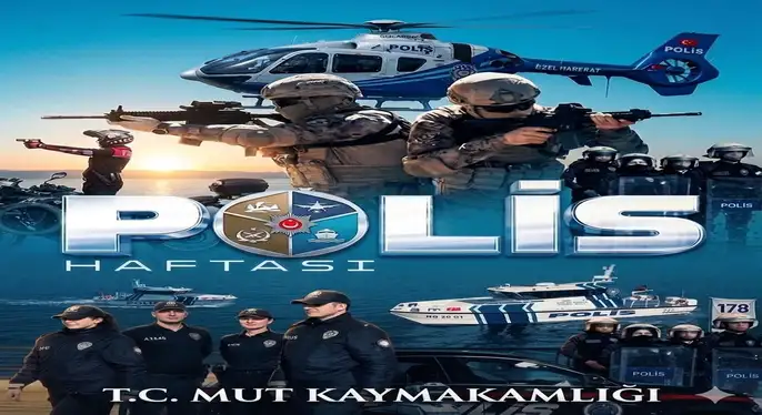 KAYMAKAM OSMAN ÇELİKKOL’UN POLİS HAFTASI MESAJI