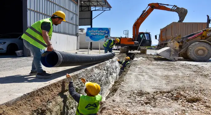 MESKİ, Mut’ta 8 Mahallenin Daha Atık Su Sorununa Son Veriyor