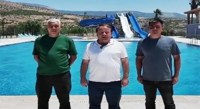FİKRET ÜNLÜ YÜZME HAVUZU AÇILDI