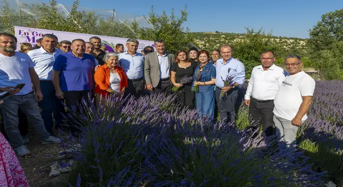 Silifke’de 8. Lavanta Hasat Şenliği Yapıldı