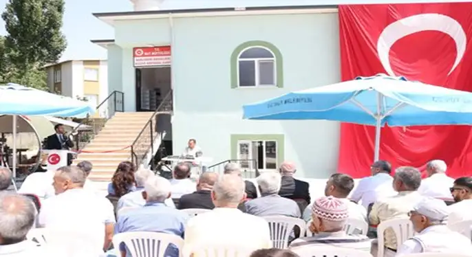 DİŞTAŞ VE KÜÇÜK SERTAVUL’DA CAMİ AÇILIŞLARI YAPILDI