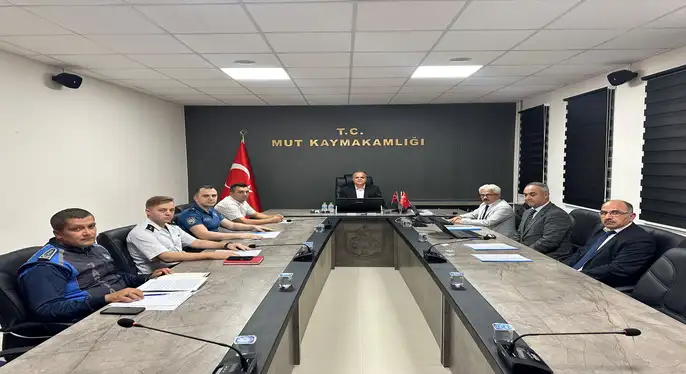 Mut’ta Çocukların Güvenliği İçin Kurumlar Bir Araya Geldi