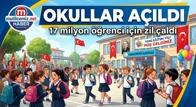 OKULLAR BUGÜN AÇILDI!